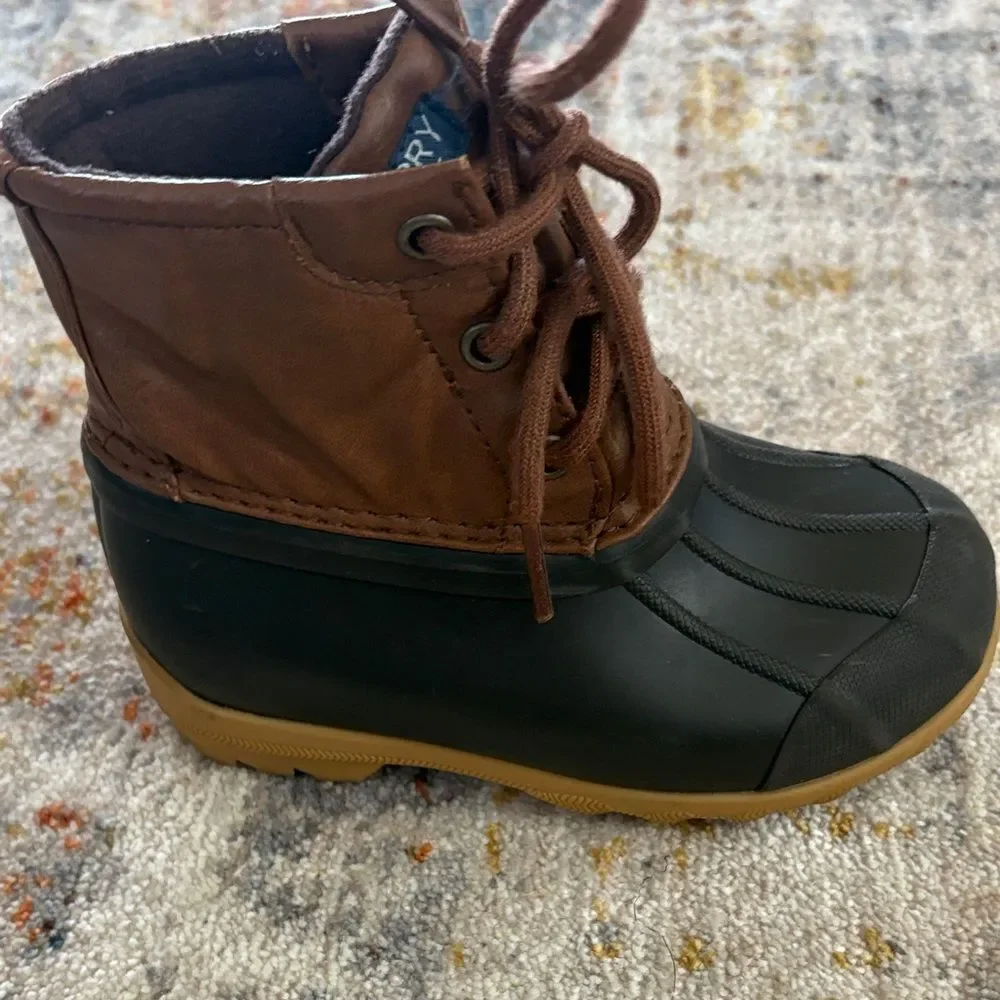 Sperry Kids Two-Tone Duck Boots